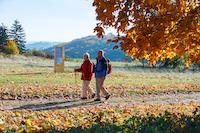 Archäologischer Wanderweg - Herbst